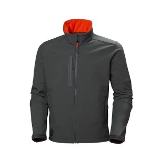 Helly Hansen Water Resistant Black Softshell Jacket Kensington Series Size M 74231_970-M