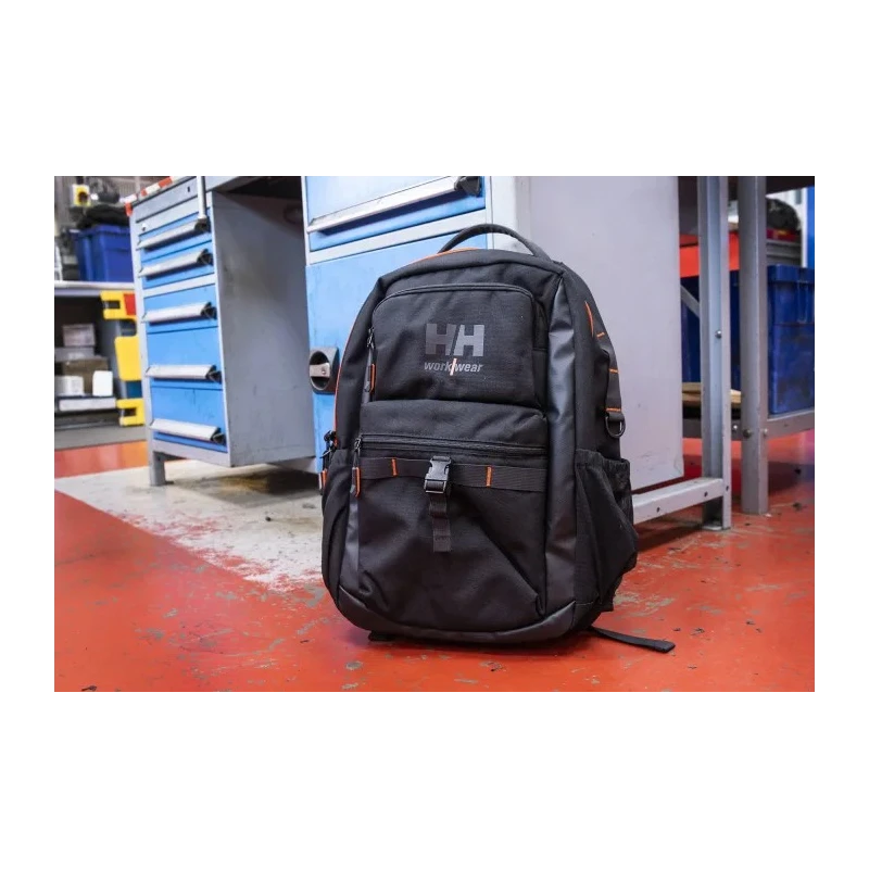 Helly Hansen Fabric Backpack with Shoulder Strap Black, Zipper Lock, Model 79583_990-STD