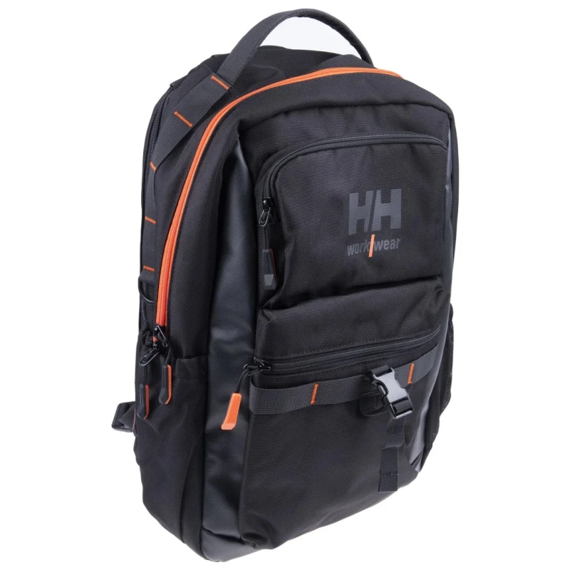 Helly Hansen Fabric Backpack with Shoulder Strap Black, Zipper Lock, Model 79583_990-STD