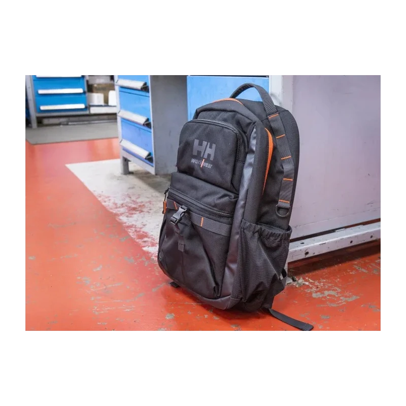 Helly Hansen Fabric Backpack with Shoulder Strap Black, Zipper Lock, Model 79583_990-STD