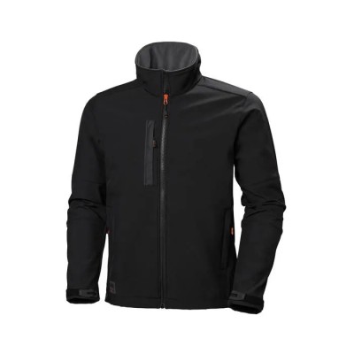 Helly Hansen Kensington Black Water Resistant Softshell Jacket Size L 74231_990-L