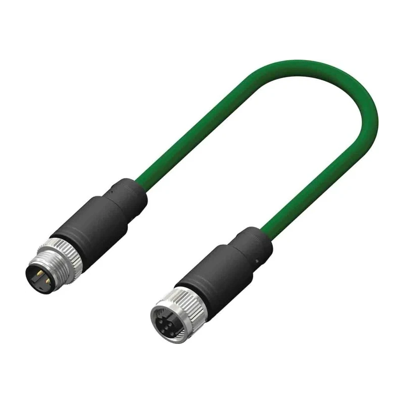 RS PRO Female 4 way Straight to Male 4 way Straight Sensor Actuator Cable 5 m 250V Polyethylene Jacket IP67 201-7125