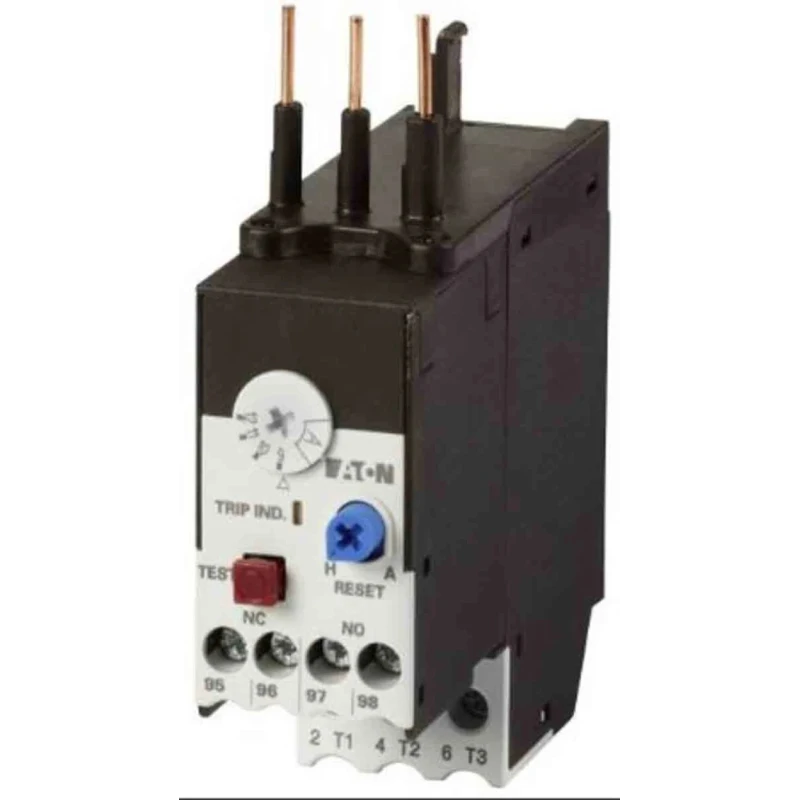 Eaton Overload Relay 1 NO/1 NC, 1.6A to 2.4A F.L.C, 2.4A Contact Rating, 1 kW Power, 690V AC, 1P 190936 ZBT12-2,4