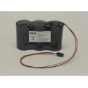 Saft LS33600 3S1P 10.8 V Lithium Thionyl Chloride D Battery 17 Ah Capacity LS33600