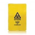 Proton Yellow Polythene Bio-Hazard Waste Bag 1.5L Capacity 62.5mm Thickness 2250050812BIO