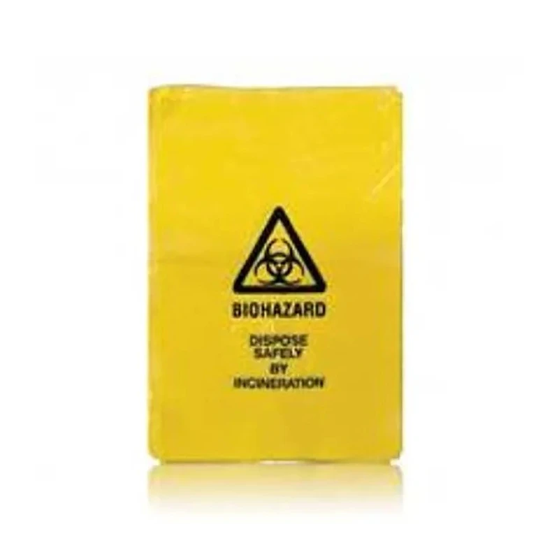 Proton Yellow Polythene Bio-Hazard Waste Bag 1.5L Capacity 62.5mm Thickness 2250050812BIO