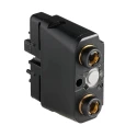 Crouzet Pneumatic Manual Control Valve Button Control Mechanism G 1/8 Port Size 3/2 NC Valve Function 8 bar Maximum 89543501