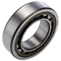 SKF Shielded Single Row Cylindrical Roller Bearing with 50 mm ID, 90 mm OD, 23 mm Race Width, Non-Metallic Cage NU 2210 ECP