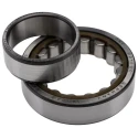 SKF Shielded Single Row Cylindrical Roller Bearing with 50 mm ID, 90 mm OD, 23 mm Race Width, Non-Metallic Cage NU 2210 ECP