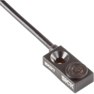 SICK Block Inductive Proximity Sensor Plastic Housing NPN Output 30 V DC 100 mA Flush Mount 5.7 mm Thread Size IQ04-1B5NOKW2S