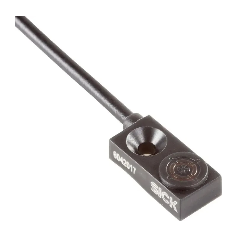 SICK Block Inductive Proximity Sensor Plastic Housing NPN Output 30 V DC 100 mA Flush Mount 5.7 mm Thread Size IQ04-1B5NOKW2S