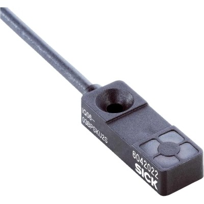 SICK Block Inductive Proximity Sensor PNP 30 V dc 3 mm Sensing Range IQ06-03BPOKU2S