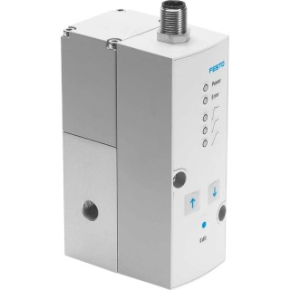 Festo Pneumatic Regulator , G 1/8 Inlet & Outlet, 8 Bar Max Pressure, Anodised Aluminium Alloy VPPM-6L-L-1-G18-0L6H-A4N-S1