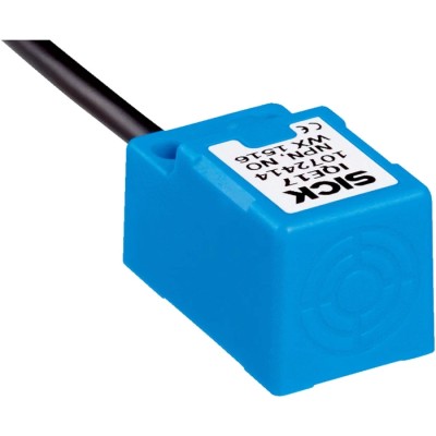 SICK Block Inductive Proximity Sensor PNP 30 V dc 5 mm Detection Range IQE17-05NPOKW2S