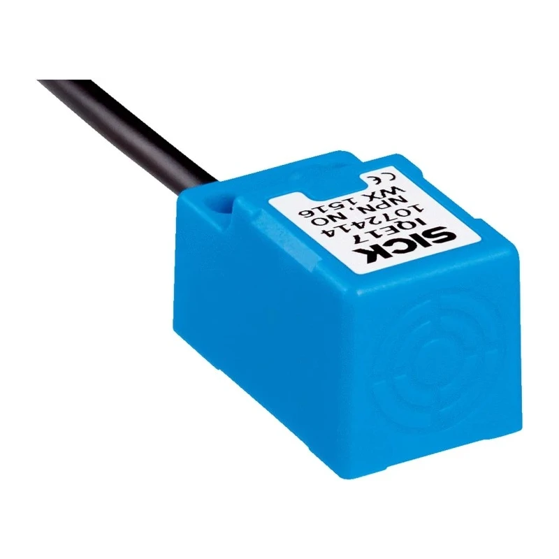 SICK Block Inductive Proximity Sensor PNP 30 V dc 5 mm Detection Range IQE17-05NPOKW2S