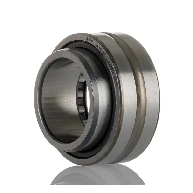 SKF Cylindrical Roller Bearing 32 mm ID 52 mm OD, Race Width 20 mm, Sheet Metal Cage, Open End NA 49/32