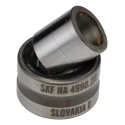 SKF Roller Bearing Parallel Bore 10 mm ID, 22 mm OD, 14 mm Width, Steel Rollers, Sheet Metal Cage, Sealed End NA 4900.2RS