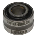 SKF Roller Bearing Parallel Bore 10 mm ID, 22 mm OD, 14 mm Width, Steel Rollers, Sheet Metal Cage, Sealed End NA 4900.2RS