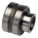 SKF Roller Bearing Parallel Bore 10 mm ID, 22 mm OD, 14 mm Width, Steel Rollers, Sheet Metal Cage, Sealed End NA 4900.2RS