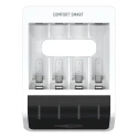 Ansmann Comfort Smart Battery Charger for 1.2V NiMH AA AAA Batteries 800mA Micro USB Plug 1001-0092