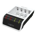 Ansmann Comfort Smart Battery Charger 1.2V NiMH, 800mA Output Current, Micro USB Plug, Compatible with AA & AAA 1001-0092-01