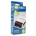 Ansmann Comfort Smart Battery Charger 1.2V NiMH, 800mA Output Current, Micro USB Plug, Compatible with AA & AAA 1001-0092-01