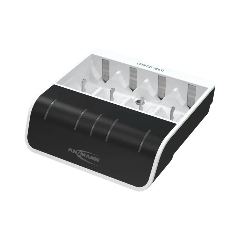 Ansmann NiMH Multi Battery Charger 1.2V Output Voltage, 800mA Charge Current, AA AAA 9 V D C Compatible 1001-0093