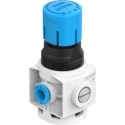 Festo Pneumatic Regulator 2 in Inlet, QS-6 Outlet, 8 bar Max Pressure, -5°C to 50°C Operating Temperature MS2-LR-QS6-D6-A8-B