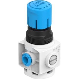 Festo Pneumatic Regulator 2 in Inlet, QS-6 Outlet, 8 bar Max Pressure, -5°C to 50°C Operating Temperature MS2-LR-QS6-D6-A8-B