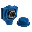 SKF Take-up Ball Bearing Unit 38.1 mm ID, Set Screw Locking, Cast Iron Housing, Shielded, 500rpm Limiting WSTUC 108-CPSS-DFH