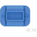 TE Connectivity LEAVYSEAL Automotive Connector Male Blue Cable 21 Way Crimp Termination 3-2112162-1