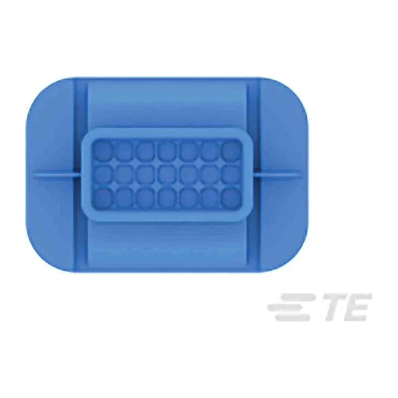 TE Connectivity LEAVYSEAL Automotive Connector Male Blue Cable 21 Way Crimp Termination 3-2112162-1
