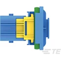 TE Connectivity LEAVYSEAL Automotive Connector Male Blue Cable 21 Way Crimp Termination 3-2112162-1