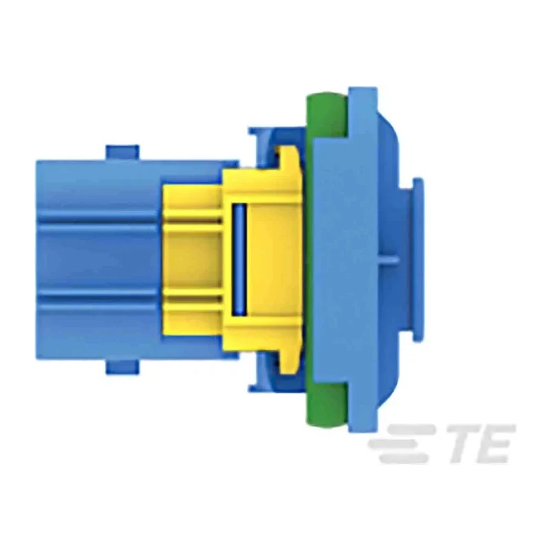 TE Connectivity LEAVYSEAL Automotive Connector Male Blue Cable 21 Way Crimp Termination 3-2112162-1