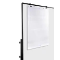 Legamaster Premium Plus Magnetic Enamel Steel White Board 150 cm Height x 120 cm Width 7-204810