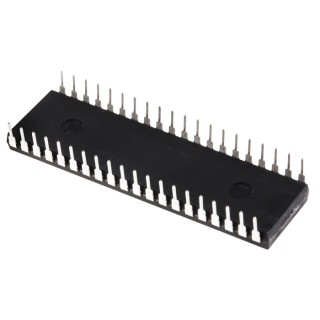 Microchip 3.5 Digits Dual Slope ADC, Voltage Input, Through Hole PDIP 40-Pin TC7107CPL
