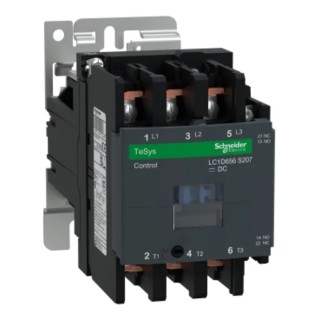 Schneider Electric TeSys D Reversing Contactor, 110V dc Coil, 3-Pole, 65 A, 37 kW, 1 kV LC1D656FWS207