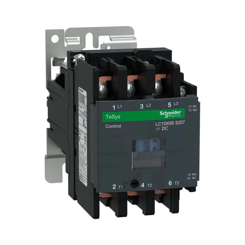 Schneider Electric TeSys D Reversing Contactor, 110V dc Coil, 3-Pole, 65 A, 37 kW, 1 kV LC1D656FWS207