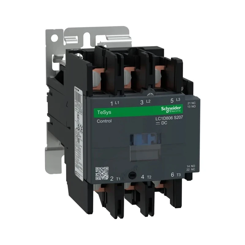 Schneider Electric TeSyS D Reversing Contactor 72V DC Coil 3-Pole 80A 45kW 110V LC1D806SWS207
