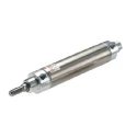 Norgren Pneumatic Roundline Cylinder 32mm Bore 25mm Stroke Stainless Steel Double Acting RT/57232/M/25