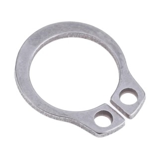 RS PRO Stainless Steel External Circlip 7.6 mm Groove Diameter, 10 mm Shaft Diameter, 1 mm Ring Thickness, 17 mm 209-6621
