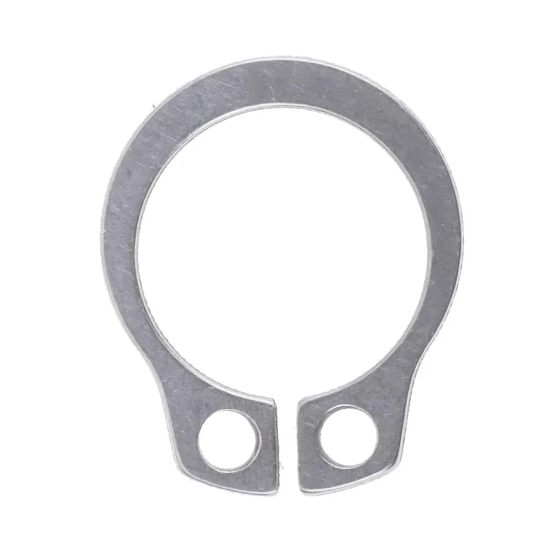 RS PRO Stainless Steel External Circlip 7.6 mm Groove Diameter, 10 mm Shaft Diameter, 1 mm Ring Thickness, 17 mm 209-6621