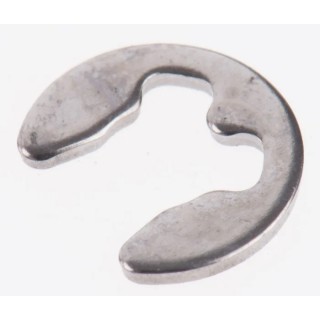 RS PRO Stainless Steel Type E Circlip, Compatible with 3.5 mm Shaft Diameter, Ring Thickness 0.6 mm, Ring Outside 209-6845