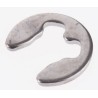 RS PRO Stainless Steel Type E Circlip, Compatible with 3.5 mm Shaft Diameter, Ring Thickness 0.6 mm, Ring Outside 209-6845