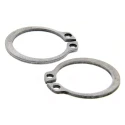 RS PRO Stainless Steel External Circlip Compatible with 19 mm Shaft Diameter 1.2 mm Thickness 27.2 mm Outside 209-6687