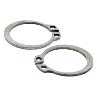 RS PRO Stainless Steel External Circlip Compatible with 19 mm Shaft Diameter 1.2 mm Thickness 27.2 mm Outside 209-6687