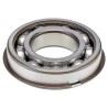 SKF Single Row Deep Groove Ball Bearing 35 mm ID, 72 mm OD, 17 mm Width, Sheet Metal Cage, Steel Balls, Open End 6207 NR/C3
