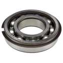 SKF Single Row Deep Groove Ball Bearing 35 mm ID, 72 mm OD, 17 mm Width, Sheet Metal Cage, Steel Balls, Open End 6207 NR/C3