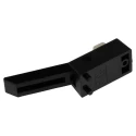 OKW ABS Feet for Use with Mettec Case 70mm Length 13mm Width Black A9257209