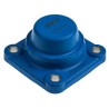 SKF Stainless Steel Square Flanged Bearing Unit 31.75 mm ID 4 Hole 125 mm Length F4BC 104-CPSS-DFH